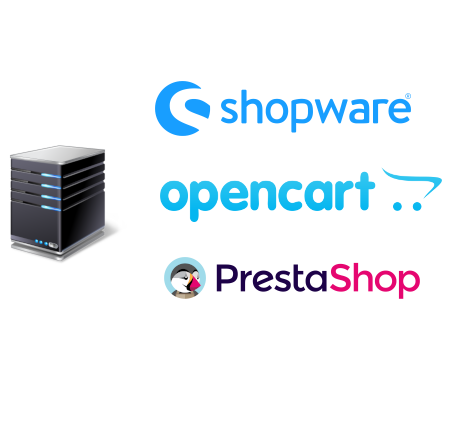 Shopware, OpenCart, PrestaShop
